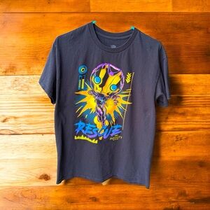 Funko Pop Marvel Iron Man Rescue Blacklight T-Shirt Men's L Black